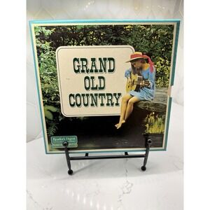 GRAND OLD COUNTRY COLLECTION 8 VINYL 12" RECORD SET Johnny Cash & More